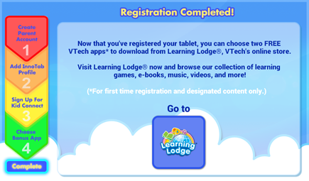 learning lodge vtech login