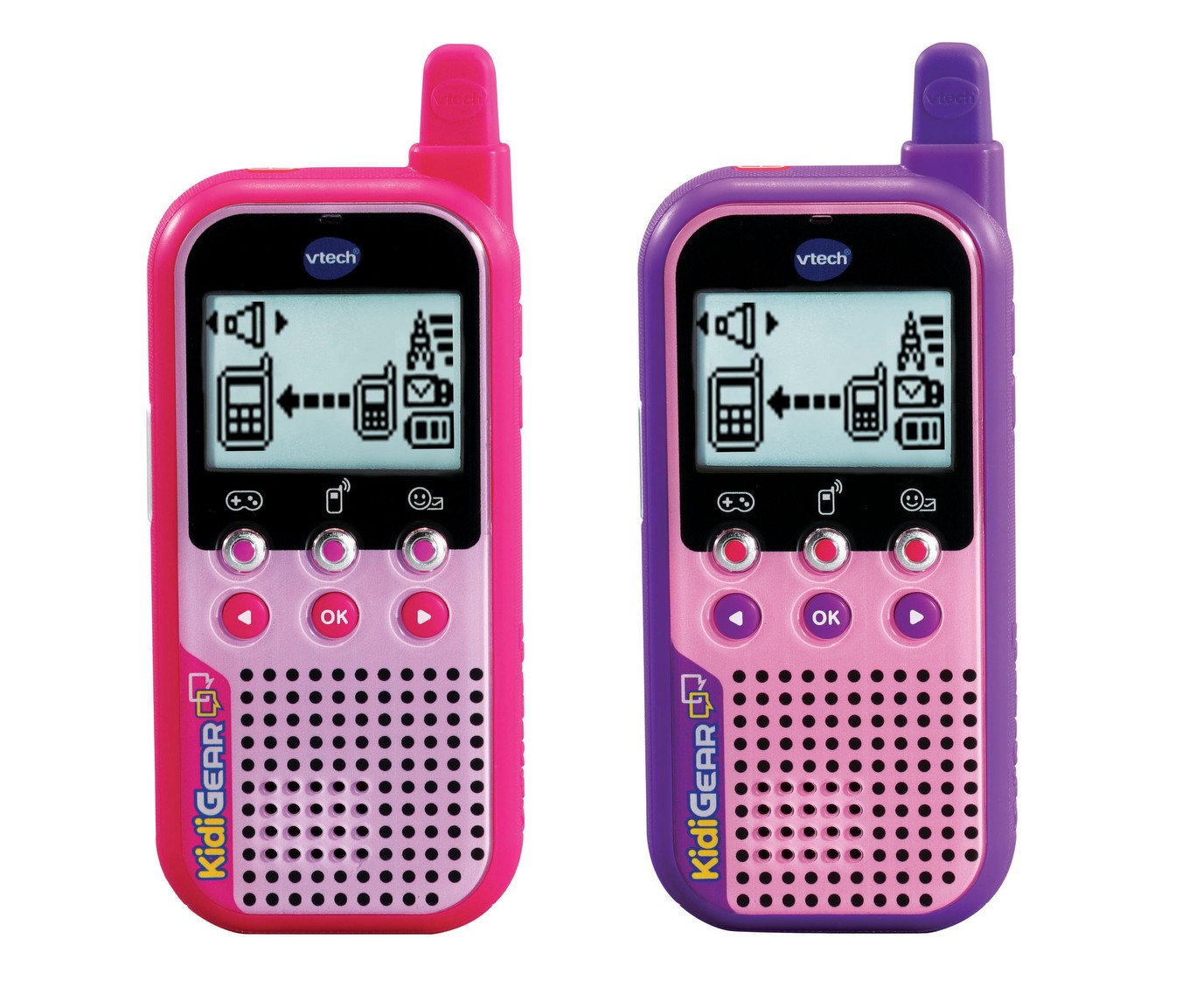 Vtech 518553 KidiGear Walkie Talkies, Pink -  Exclusive : :  Toys & Games