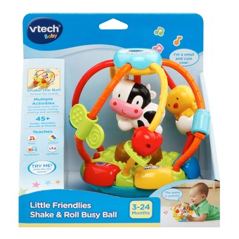 Little Friendlies Shake & Roll Busy Ball - VTech Toys Australia