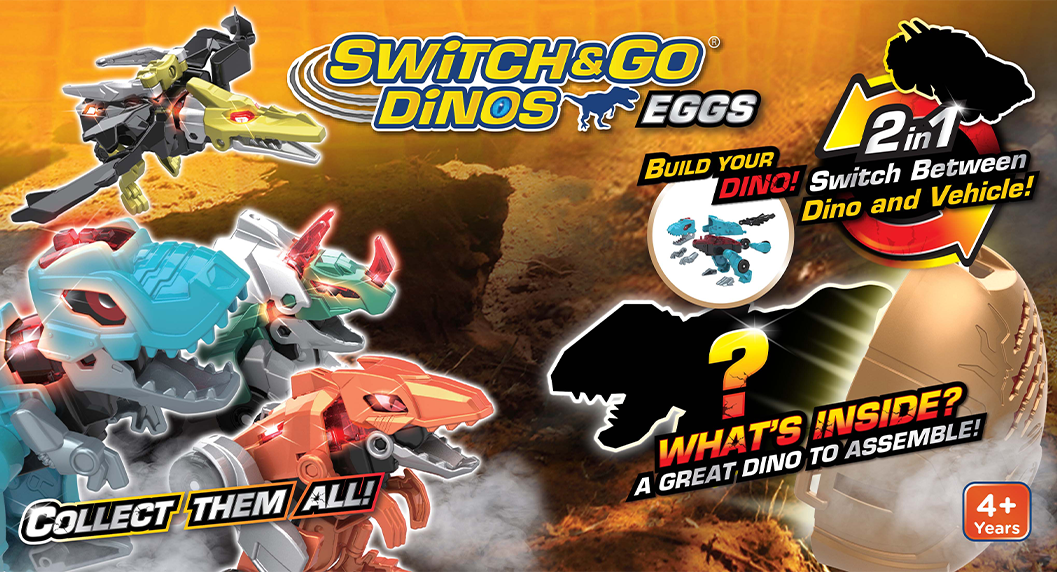 VTech Toys Australia - Switch & Go Dinos Sammo the Stygimoloch
